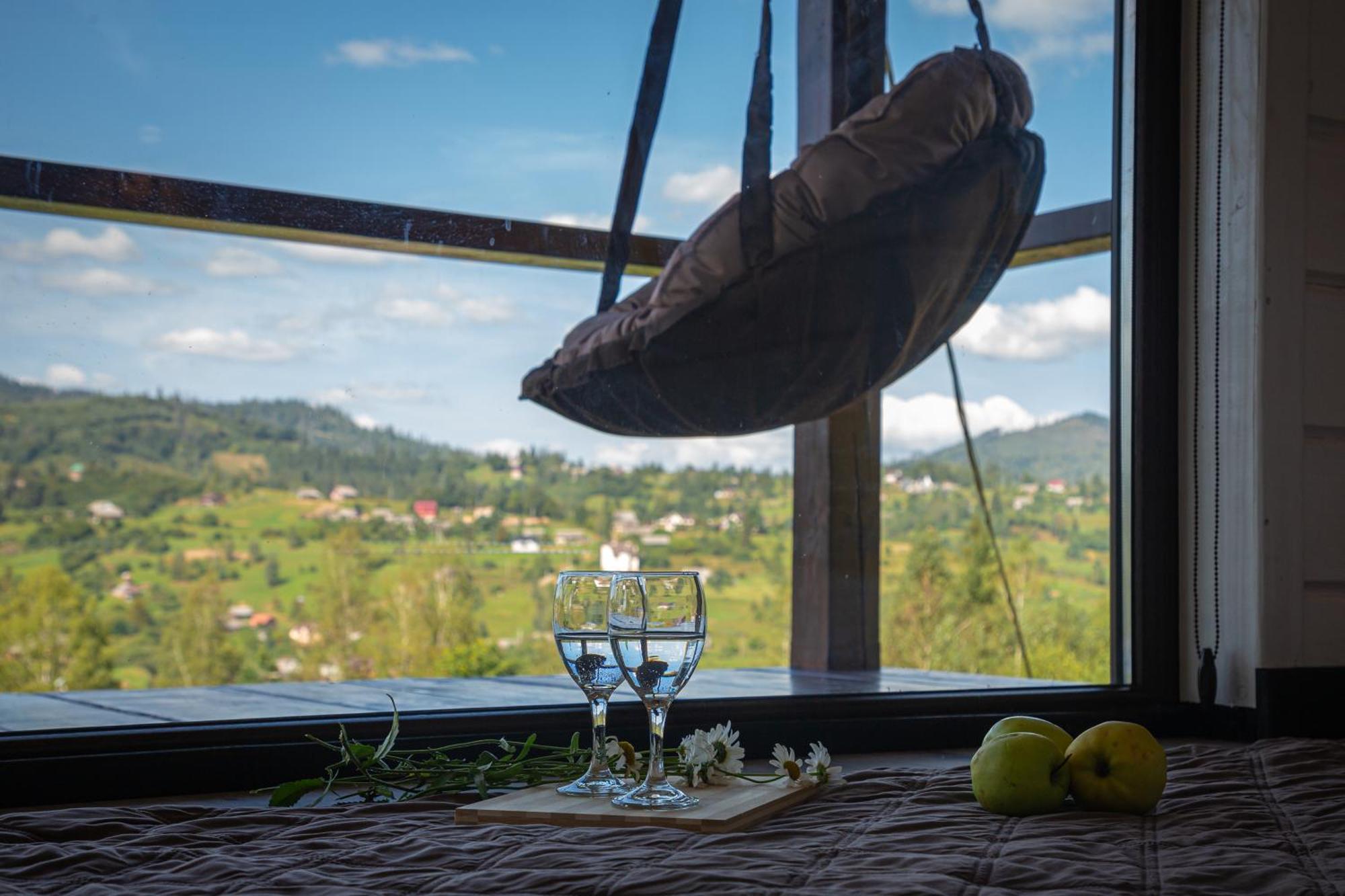 Lisoviy Zatyshok, Z Vidkrutum Litnim Baseynom Hotel สลาฟสเก ภายนอก รูปภาพ